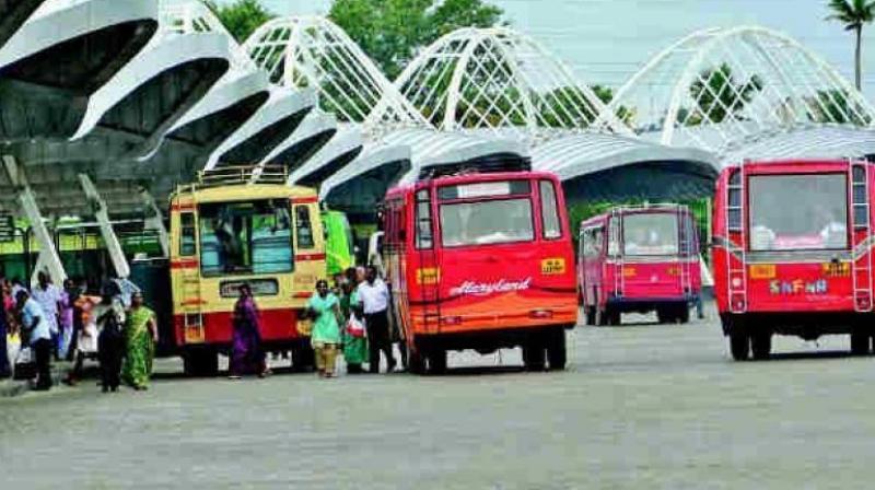 hyderabad:telanganartcbusgoesmissingfromcbs