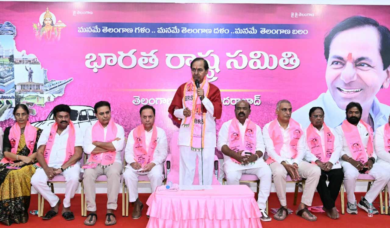 KCR to lead people’s movement against neglect of Kaleshwaram, Palamuru-Rangareddy projects