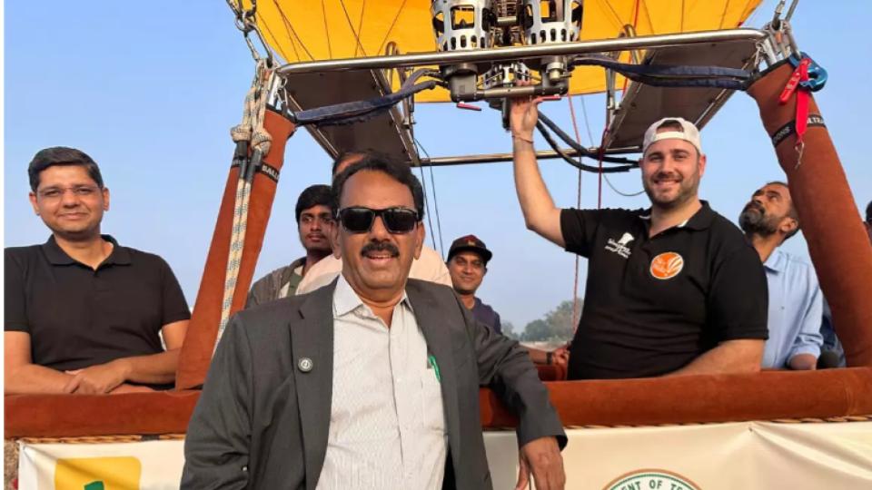 Hot Air Balloon Festival takes off at Golf Club in Hyderabad