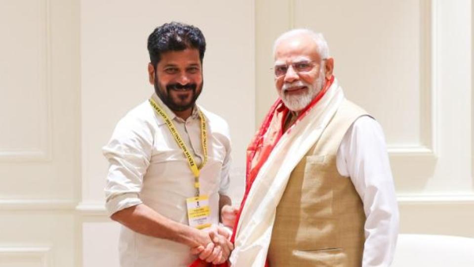 PM Modi greets CM Revanth Reddy on his 57 birthday