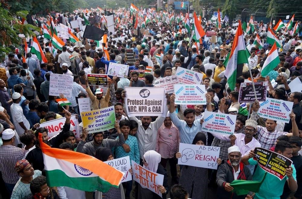 anticaaprotestscontinueinhyderabad