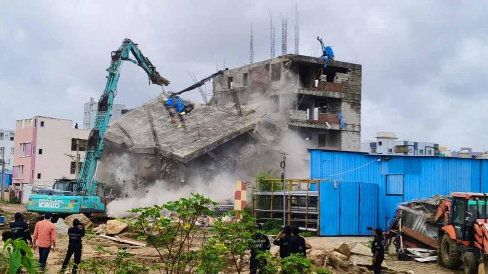 Rs 100 crore land in Jubilee Hills freed from 20-year encroachment