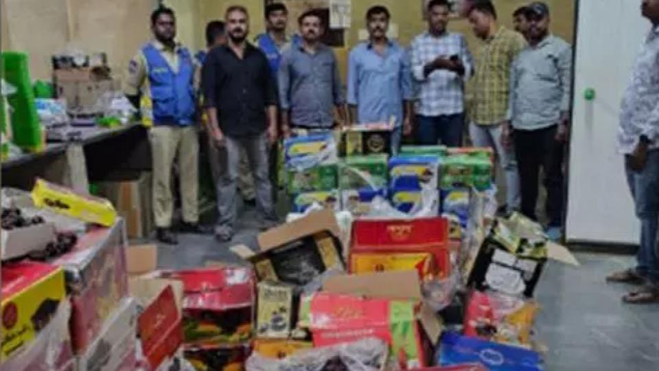 Man Held for Selling Spoiled, Unhygienic Dry Fruits in Hyderabad