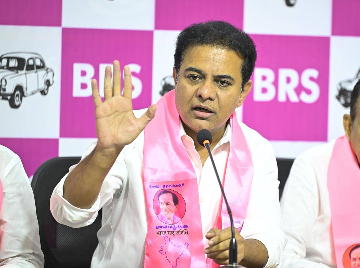 KTR slams Congress over broken promises, says BRS victory march will start from Jubilee Hills