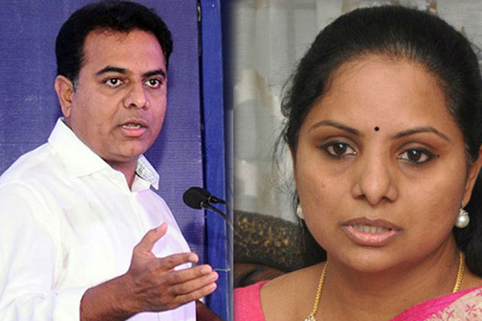 KTR, Kavitha greet people on Sankranti.