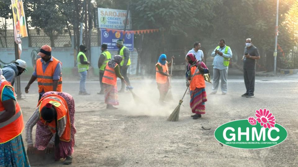 GHMC Launches Mega Special Sanitation Drive Across 300 Wards 