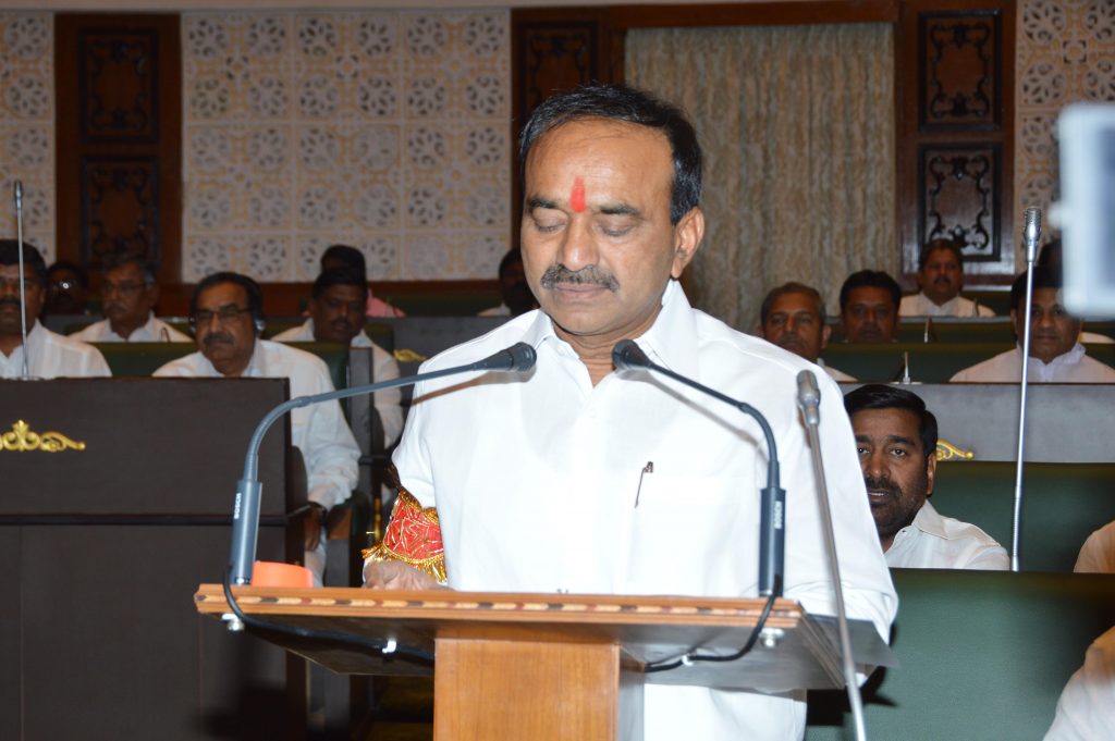 telanganafmetelarajendertopresentstateannualbudgettoday
