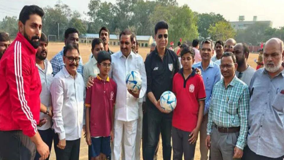 Football for Schools launched across Telangana