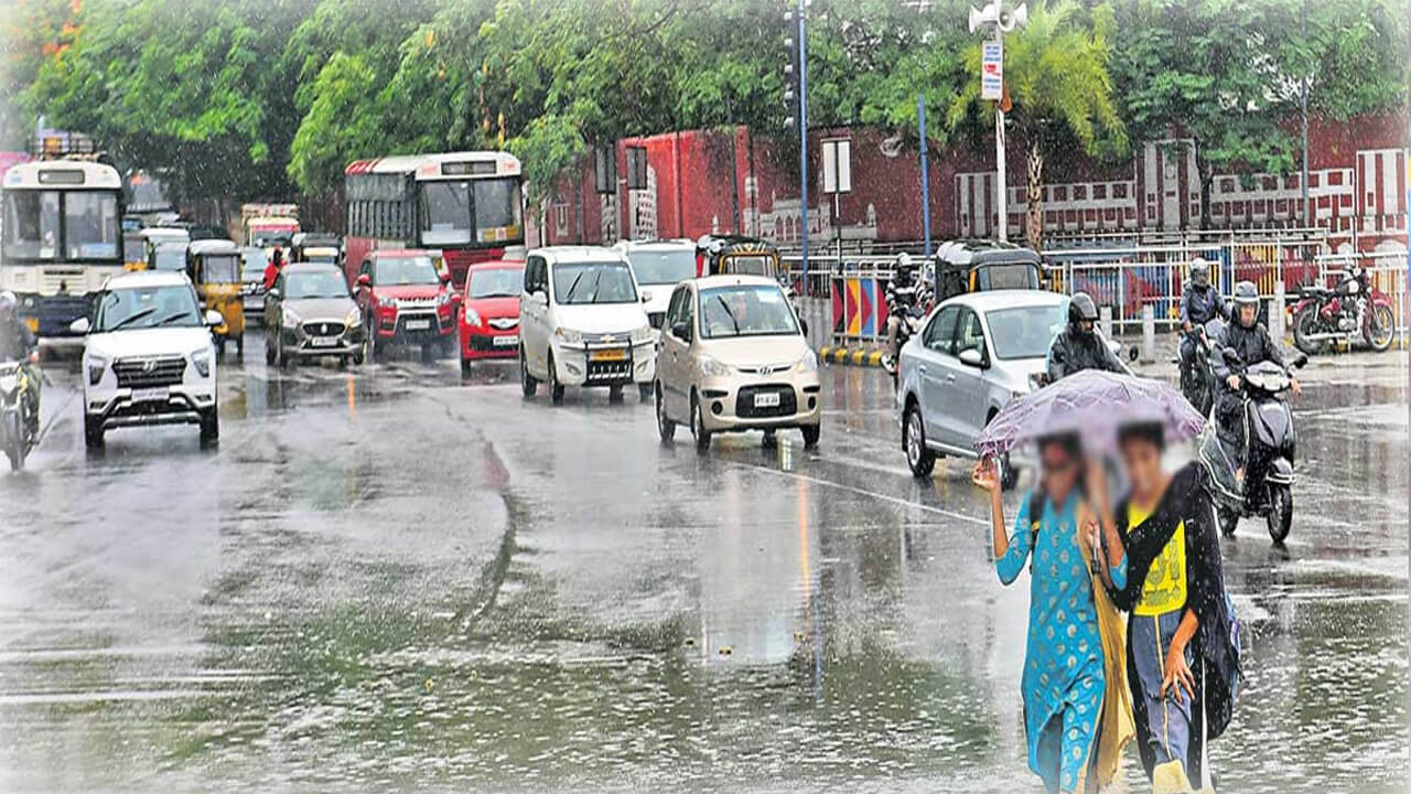 hyderabadlikelytowitnessheavyrainonsunday;yellowalertissuesforpartsoftelangana