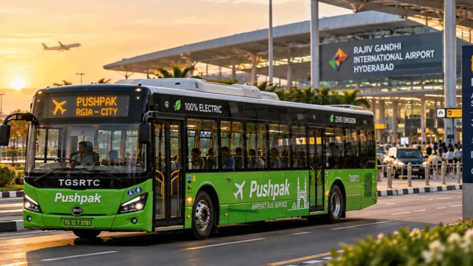 Hyd airport Pushpak fares cut by up to 40 pc from Wednesday