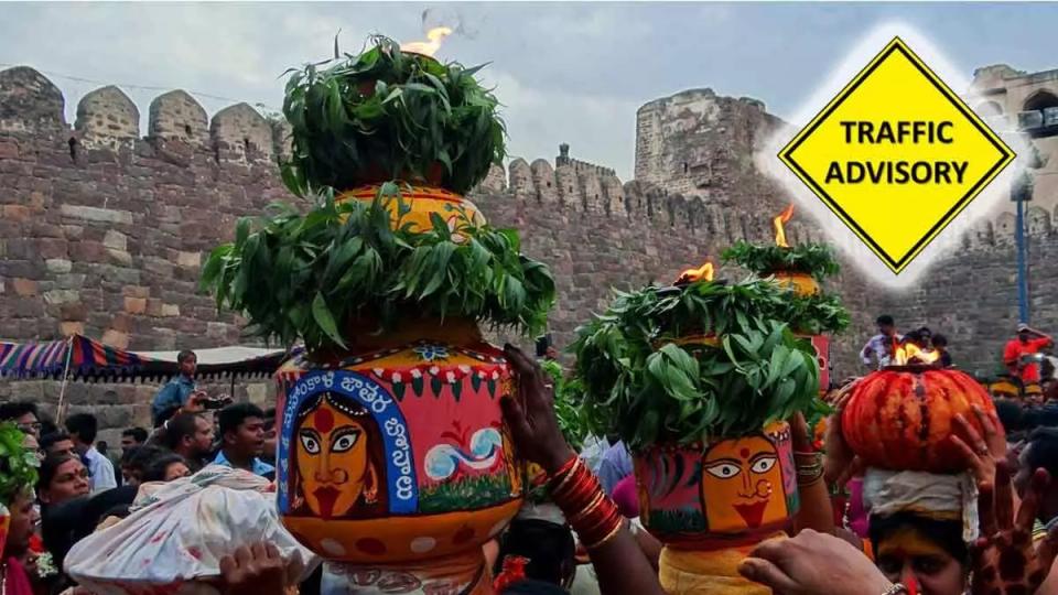 trafficadvisoryinhyderabadforgolcondabonaluonjuly7