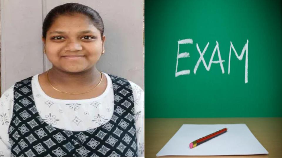Govt School Student Gaddam Varsika Scores 590/600 in SSC