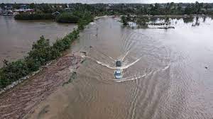 Heavy to extremely heavy rainfall floods in Telangana