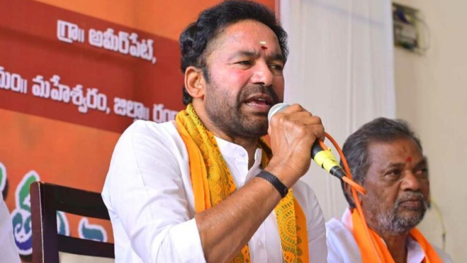 Congress has no intention to fulfil promises made to farmers, Kishan Reddy