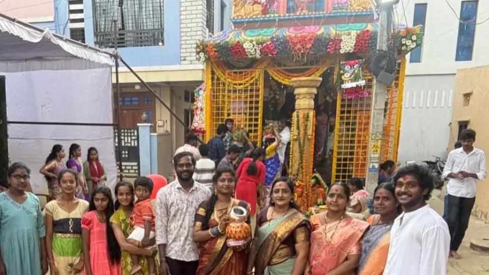 Bonalu Celebrated with Devotion in Patancheru 
