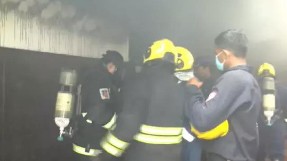 Fire Breaks Out in Building Cellar at Banjara Hills, 11 rescued