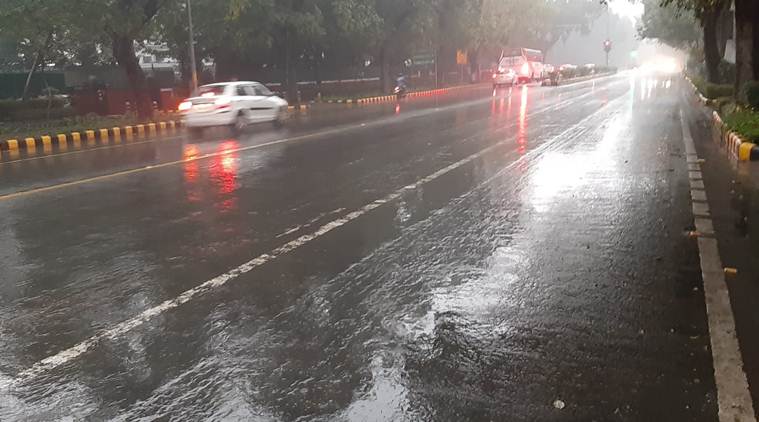 Light rains recorded in different parts of Hyderabad