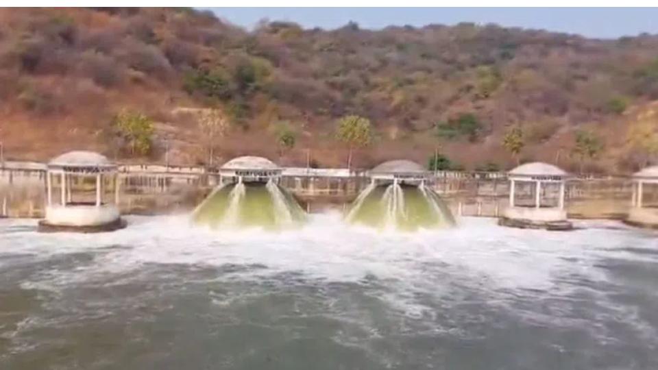 Godavari water lifting starts at pumphouse in Karimnagar 