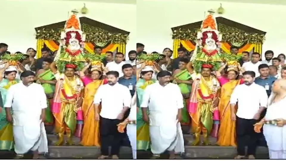 cmrevanthreddyattendsbonalucelebrationsatprajabhavan