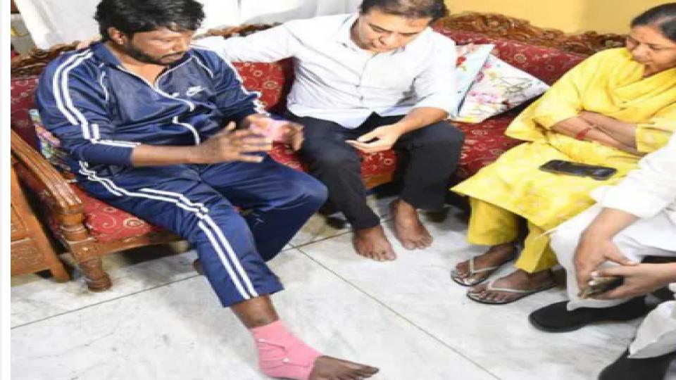 KTR warns Congress against physical attacks on BRS activists