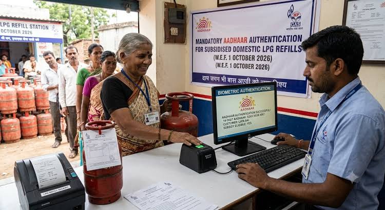 LPG consumers must complete Aadhaar authentication for subsidy from October 1