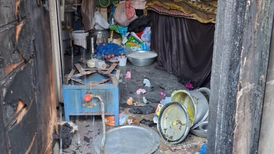 Woman dies due to Gas leak triggers house fire in Yousufguda