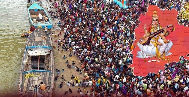 12-day Saraswati Pushkaralu begins at Kaleshwaram