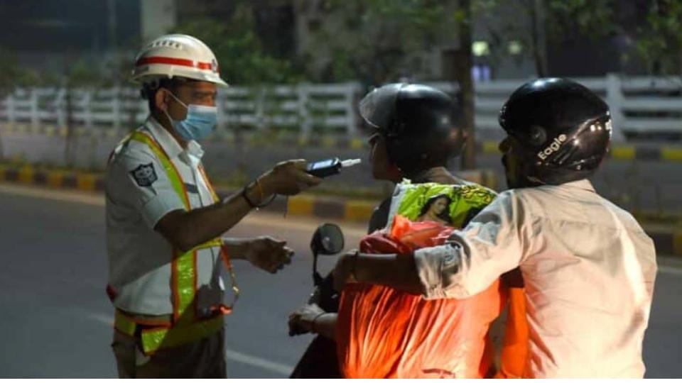 Hyderabad Traffic Police book 397 drunk-driving cases 