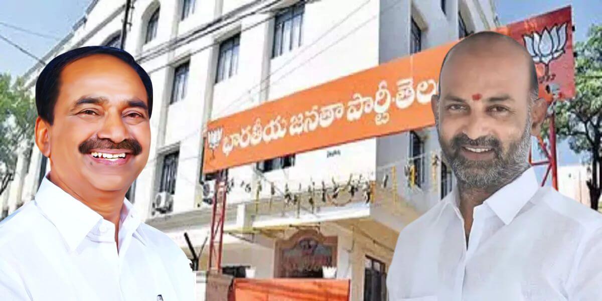 Rift between Bandi Sanjay and Eatala Rajender resurfaces ahead of local body polls