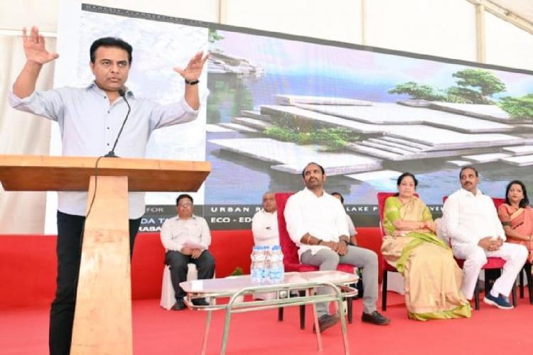 Telangana govt launches programme to rejuvenate & develop 50 water bodies in & around Hyderabad