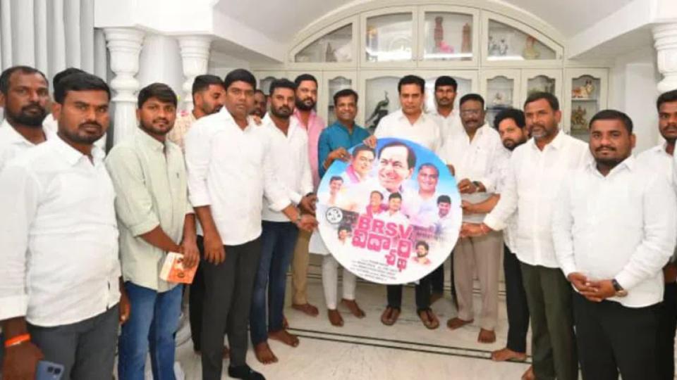 KTR unveiles an inspirational song for BRSV student wing