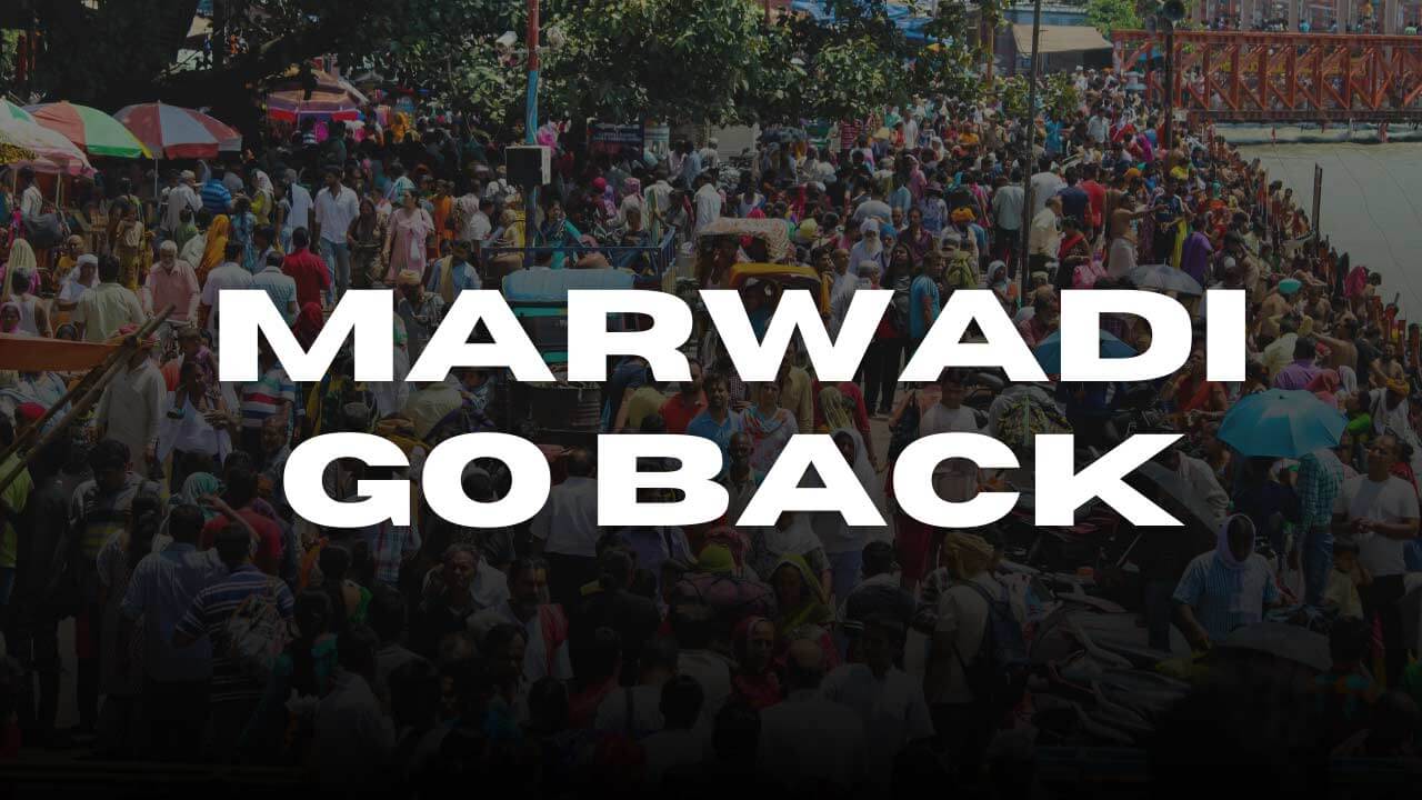 “Marwadi Go Back” protests escalate in Hyderabad, police on high alert