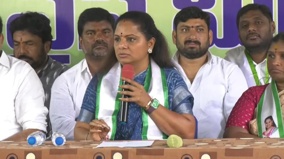 Kavitha to go on 72-hour fast from August 4 