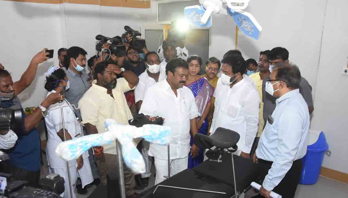 50bedcommunityhealthcentreopensatameerpet