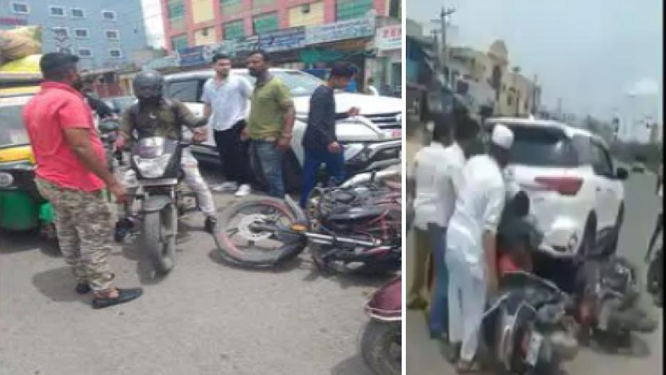 Three held for assaulting bikers after accident in Bandlaguda