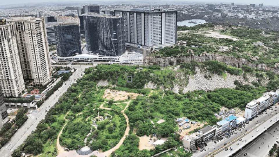 Land auction conducted in Hyderabad  