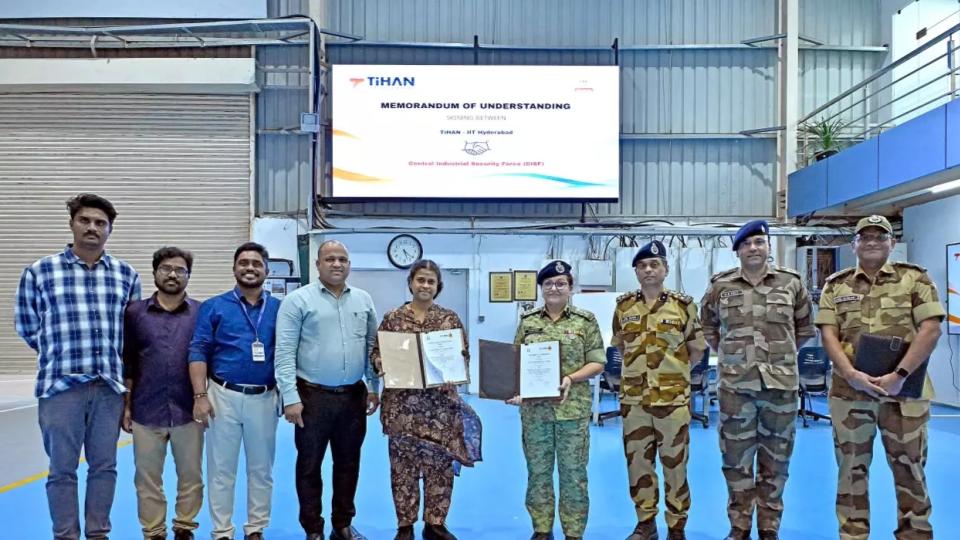 CISF Signs MoU with IIT Hyderabad to Strengthen Security