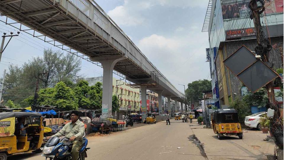 Mehdipatnam new skywalk likely to operate from July