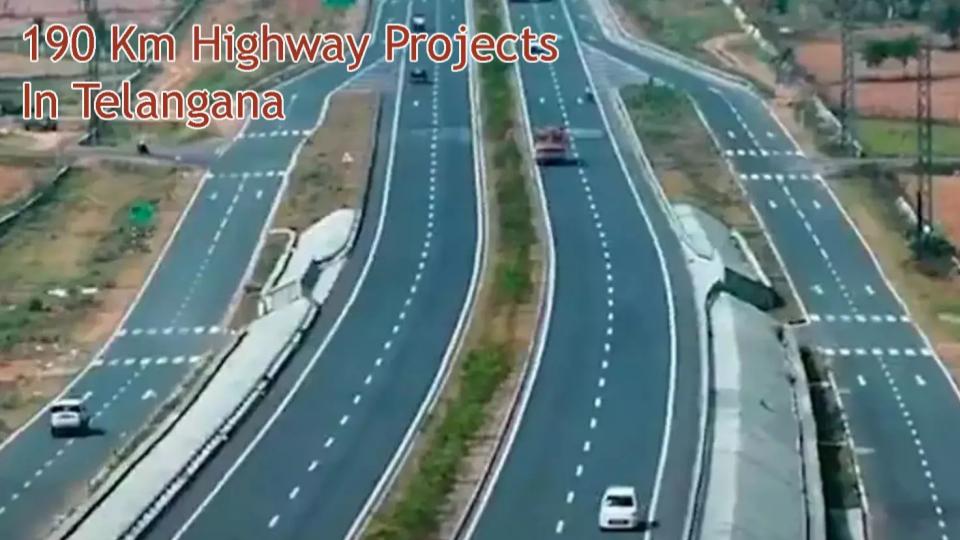 cabinetapproves190kmhighwayprojectsforrs759716crintelangana