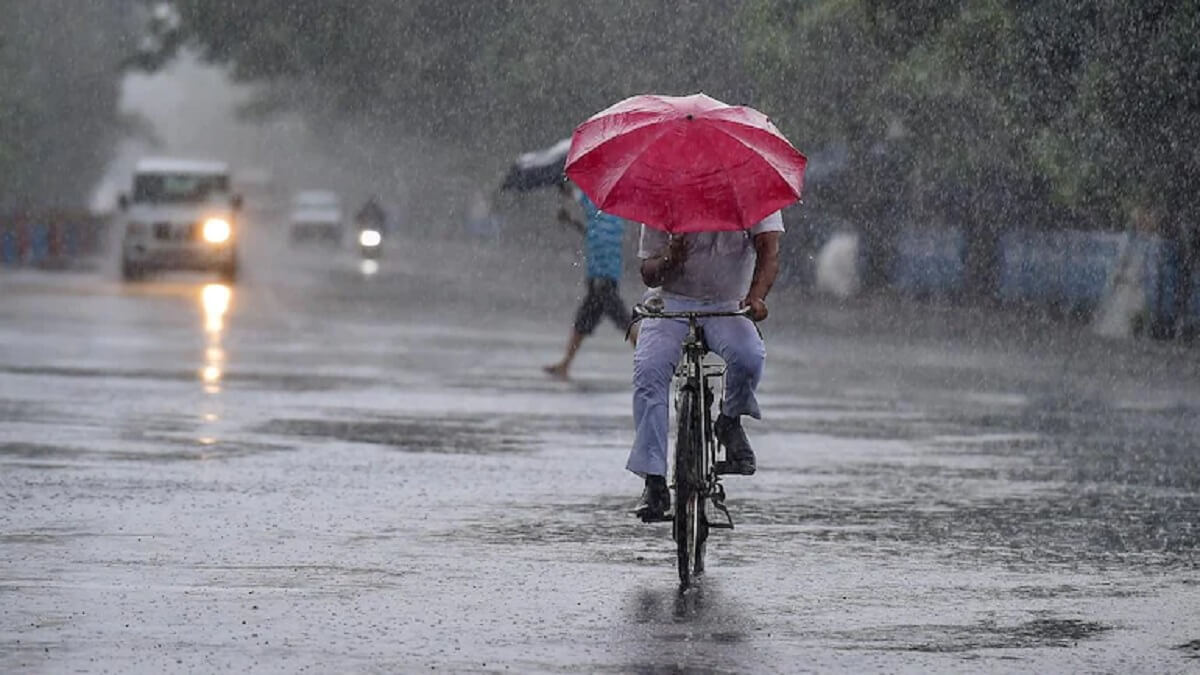 Evening showers bring respite to sweltering city