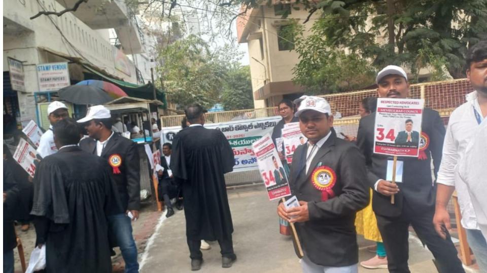 Telangana State Bar Council Polls Peaceful, Counting on Feb 10