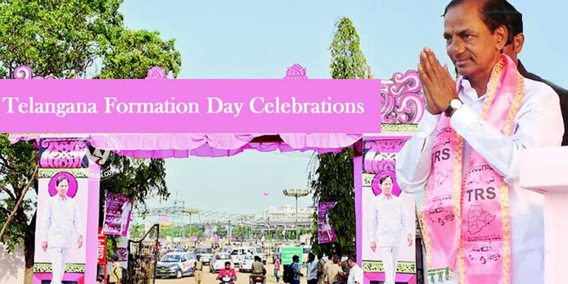 telanganastateformation:grand3dayfestivitytobeginfromjune2