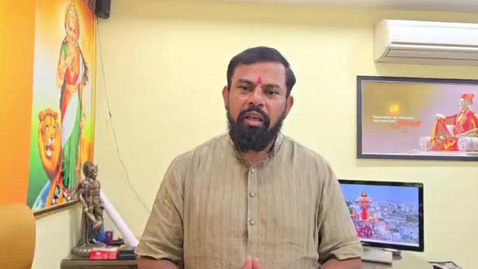 Video of Raja Singh slams CM Revanth Reddy over deity remarks