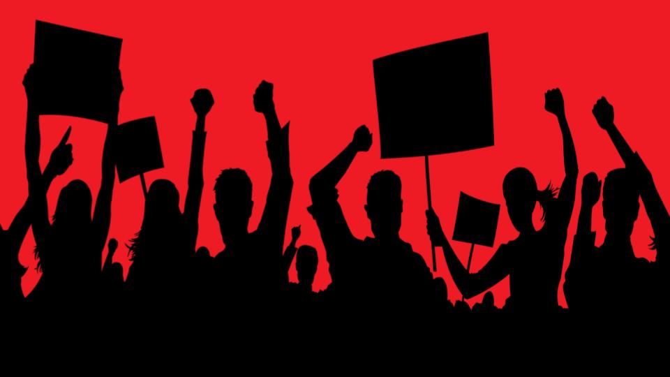 MANUU students protest for third day over union elections