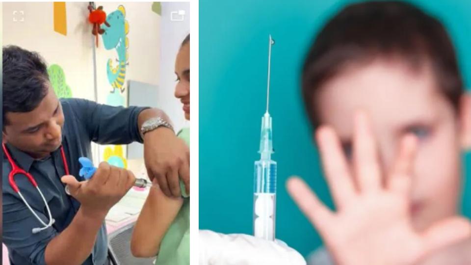 Miracle Hospital conducts needle-free vaccination camp for children