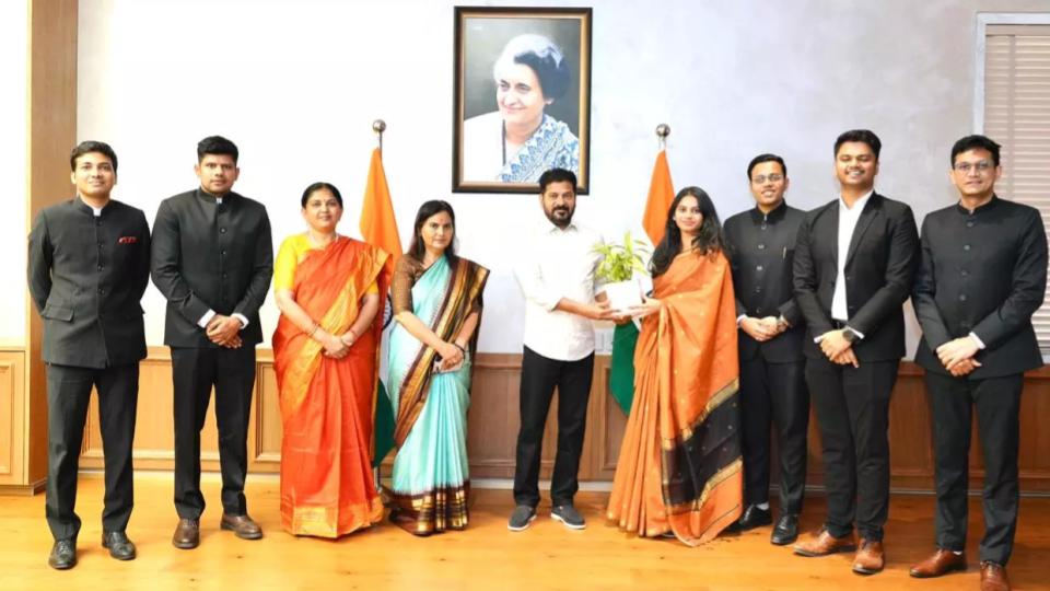 traineeiasofficersmeetcmrevanthreddy
