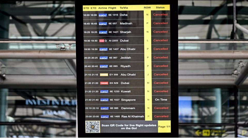 12 Hyderabad–Gulf flights Cancelled 