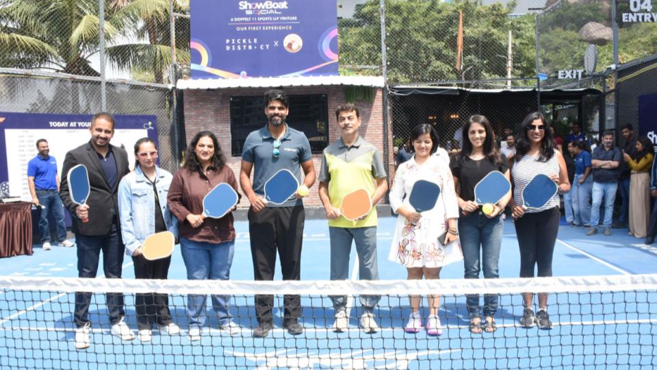 ShowBoat launches Social brand with pickleball venue in Khajaguda