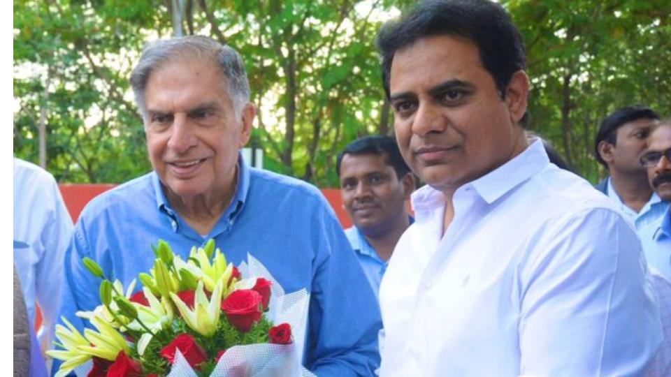 KTR pays tribute to Ratan Tata on his birth anniversary