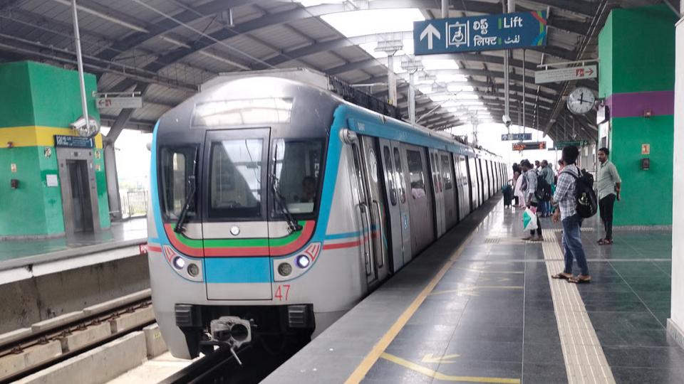 Metro Train Services Increased in Hyderabad 